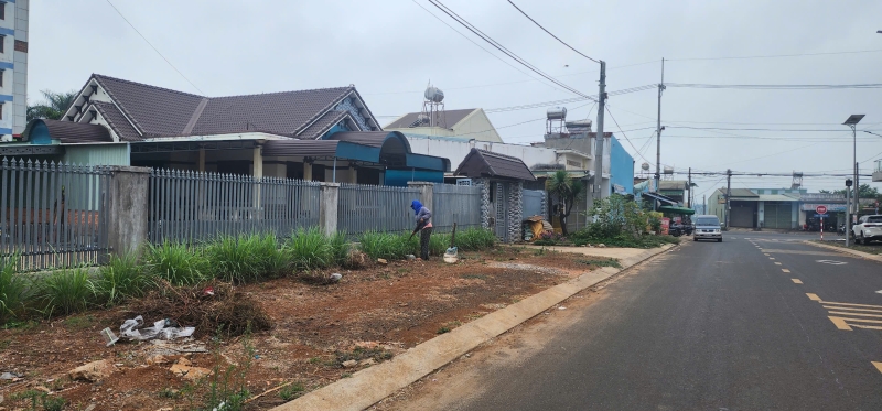 Bán đất 2 mặt tiền đường Nguyễn Thị Định, phường Pleiku, Gia Lai