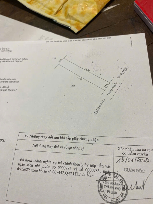 Bán nhà hẻm 15/1 Âu Cơ, Gia Lai