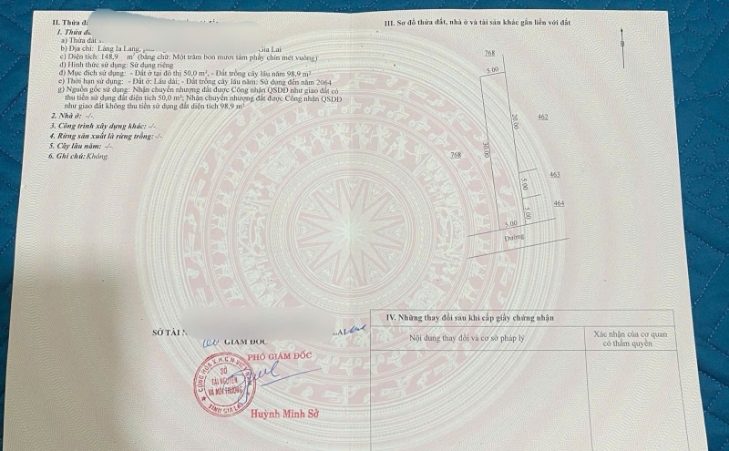 Bán đất Hội Phú, phía sau trường Chi Lăng, Gia Lai